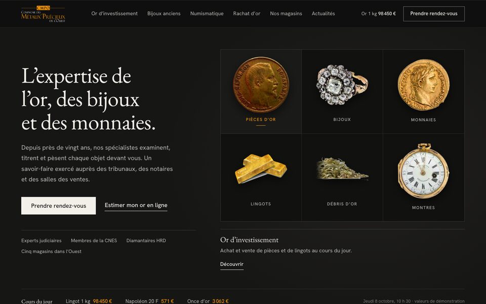 cmpouest.com, option A